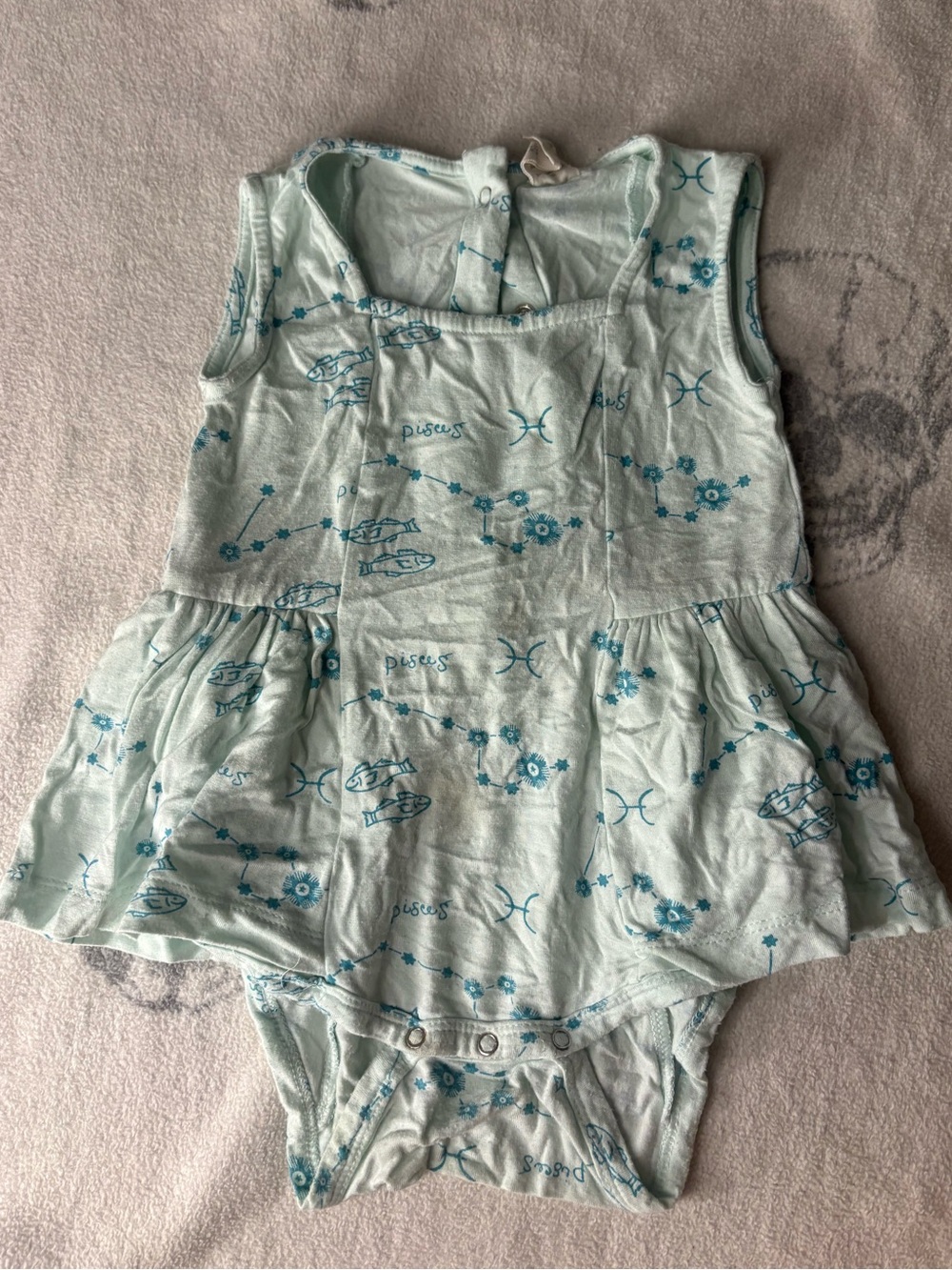 Kate Quinn Pisces Zodiac Onesie Jumper 🌵6-12 months